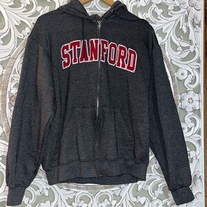 Champion Dark Gray Stanford Full-Zip Hoodie